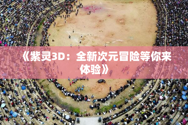 《紫灵3D：全新次元冒险等你来体验》