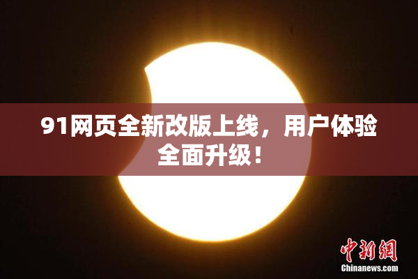 91网页全新改版上线，用户体验全面升级！