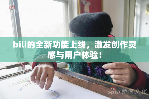 bili的全新功能上线，激发创作灵感与用户体验！