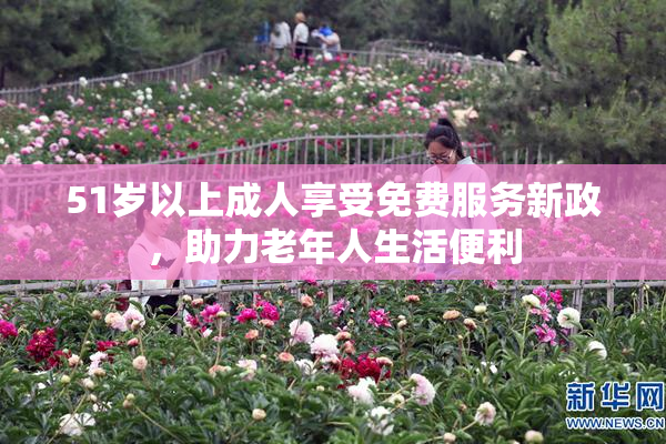 51岁以上成人享受免费服务新政，助力老年人生活便利