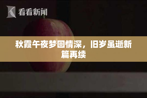 秋霞午夜梦回情深，旧岁虽逝新篇再续
