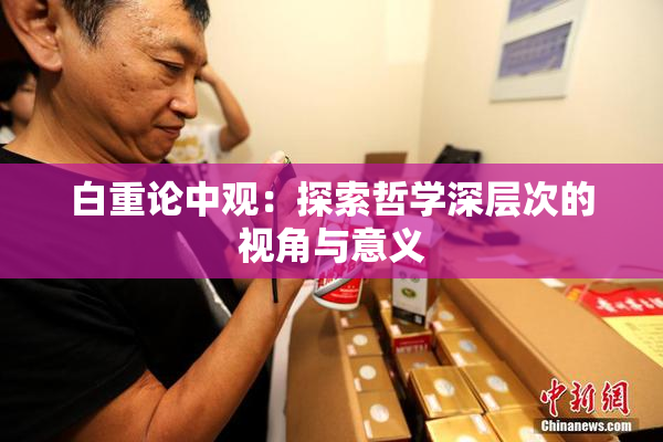 白重论中观：探索哲学深层次的视角与意义