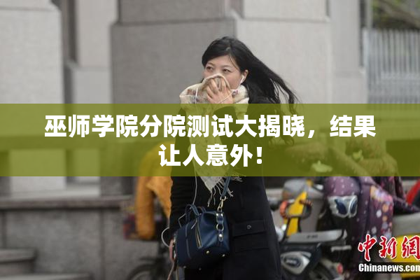 巫师学院分院测试大揭晓，结果让人意外！