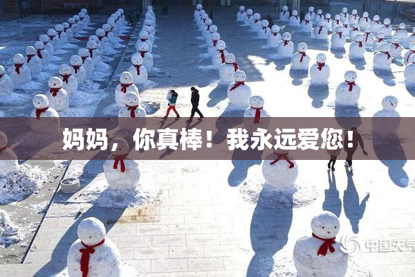 妈妈，你真棒！我永远爱您！