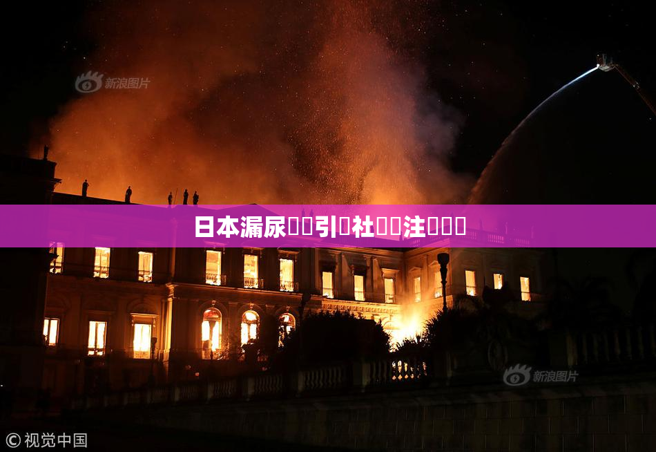日本漏尿問題引發社會關注與討論
