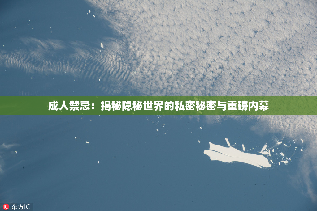 成人禁忌：揭秘隐秘世界的私密秘密与重磅内幕