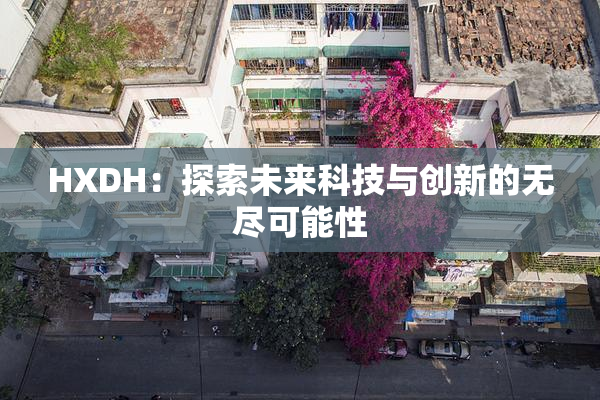 HXDH：探索未来科技与创新的无尽可能性