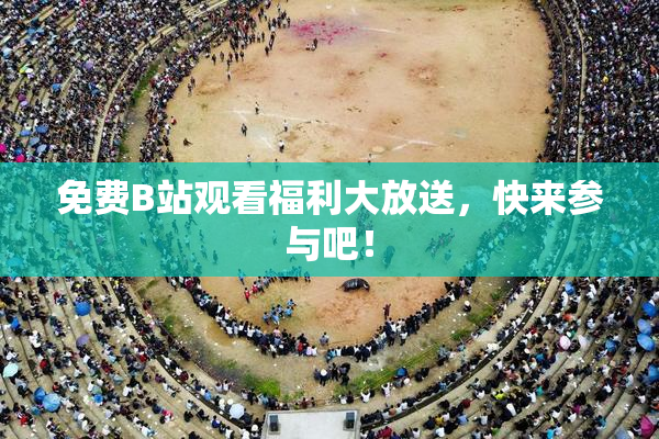 免费B站观看福利大放送，快来参与吧！