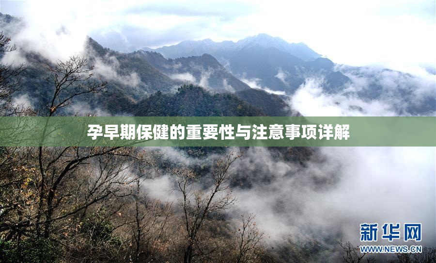 孕早期保健的重要性与注意事项详解