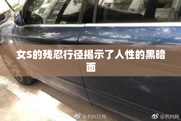 女S的残忍行径揭示了人性的黑暗面