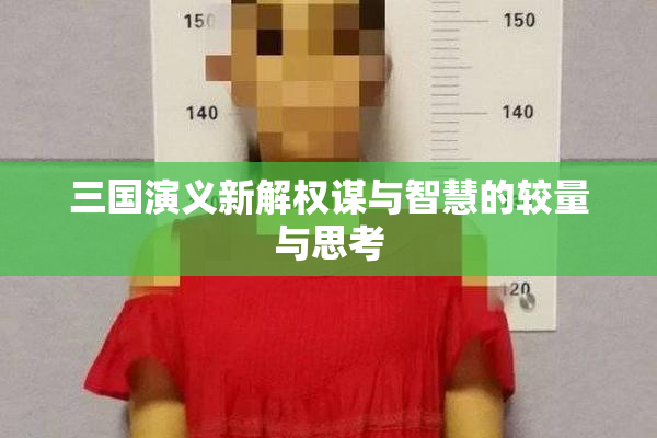 三国演义新解权谋与智慧的较量与思考
