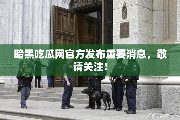 暗黑吃瓜网官方发布重要消息，敬请关注！