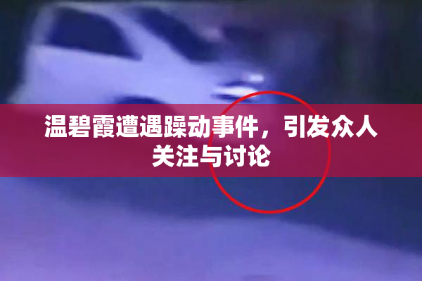 温碧霞遭遇躁动事件，引发众人关注与讨论