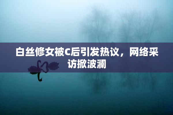 白丝修女被C后引发热议，网络采访掀波澜