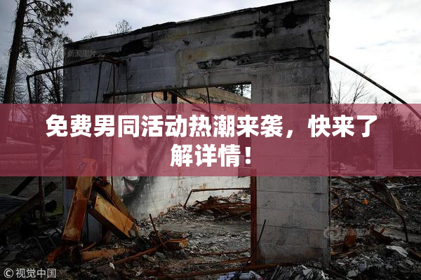 免费男同活动热潮来袭，快来了解详情！