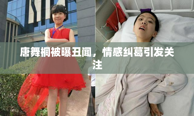 唐舞桐被曝丑闻，情感纠葛引发关注