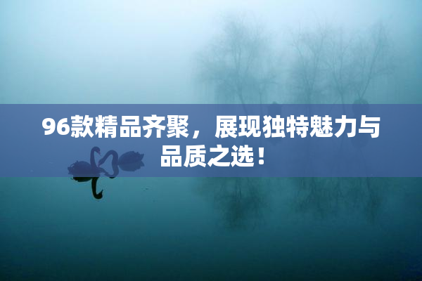 96款精品齐聚，展现独特魅力与品质之选！
