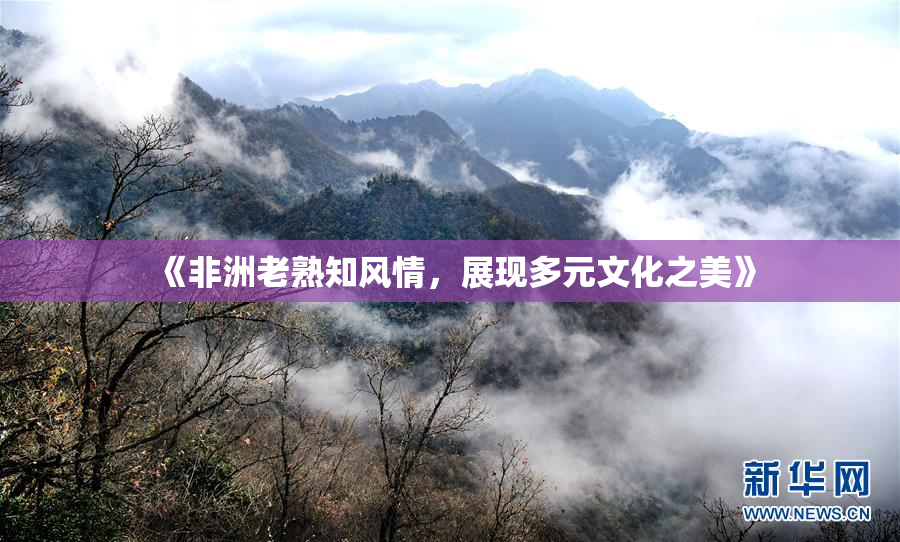 《非洲老熟知风情，展现多元文化之美》