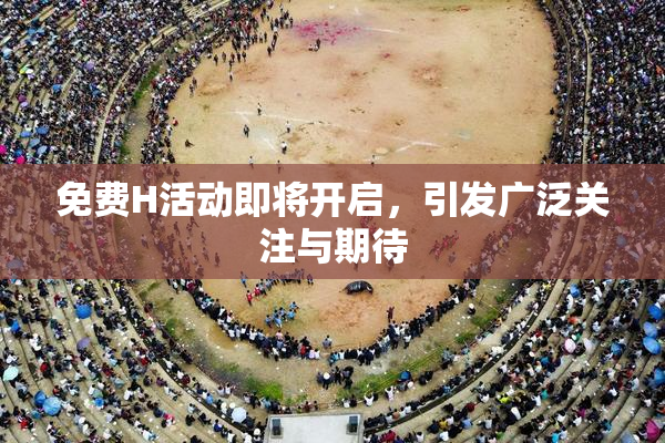 免费H活动即将开启，引发广泛关注与期待