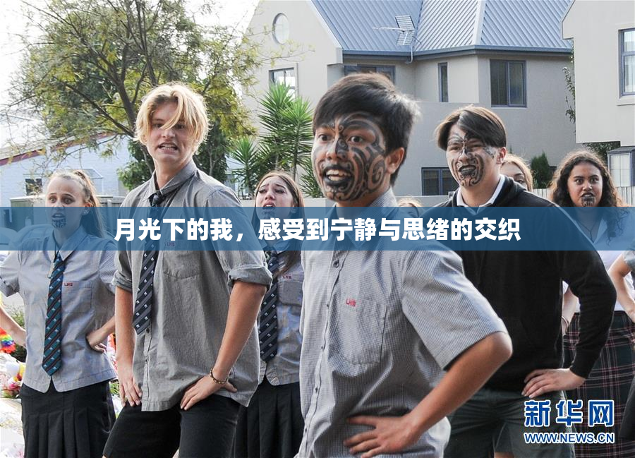 月光下的我，感受到宁静与思绪的交织