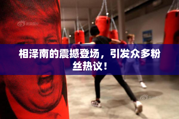 相泽南的震撼登场，引发众多粉丝热议！