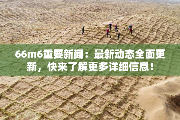 66m6重要新闻：最新动态全面更新，快来了解更多详细信息！