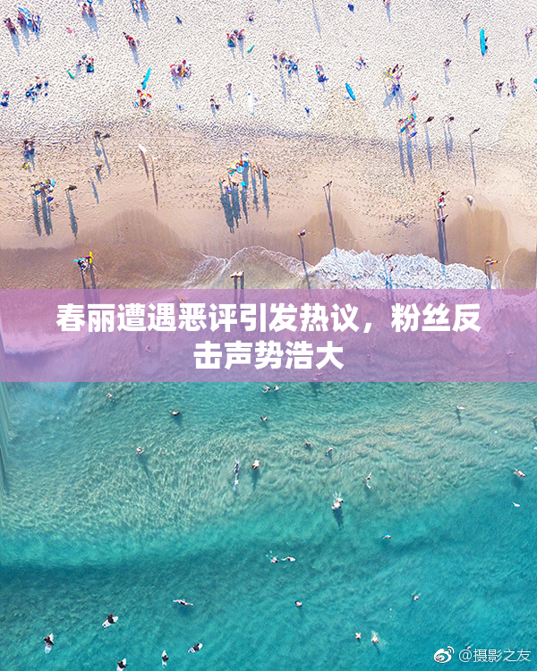 春丽遭遇恶评引发热议，粉丝反击声势浩大