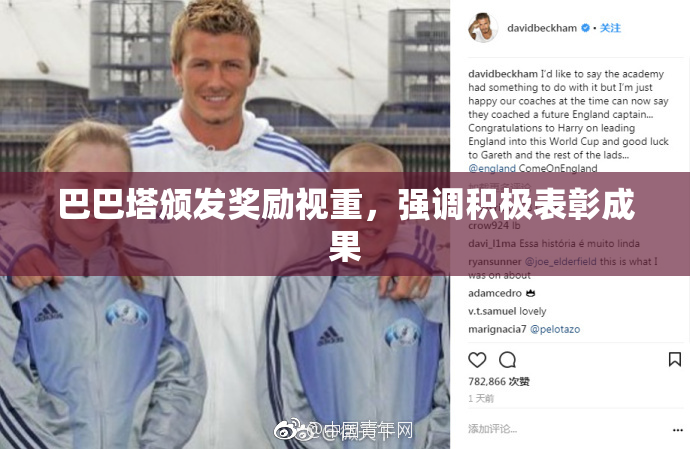 巴巴塔颁发奖励视重，强调积极表彰成果