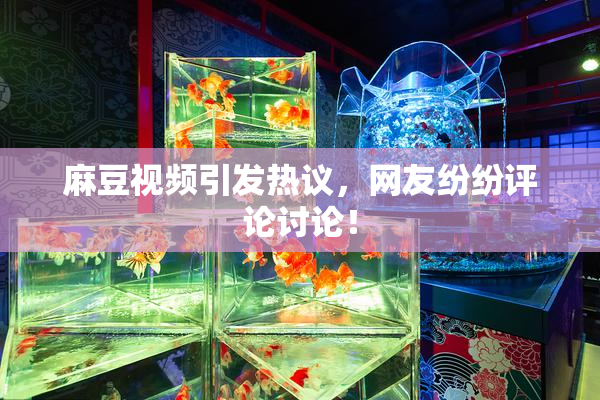 麻豆视频引发热议，网友纷纷评论讨论！