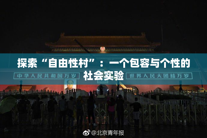 探索“自由性村”：一个包容与个性的社会实验
