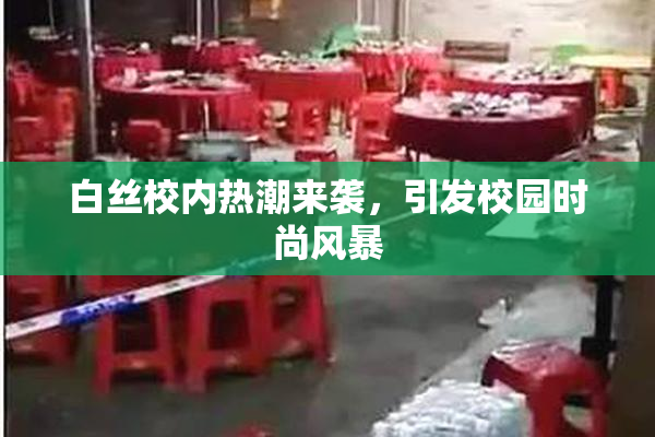 白丝校内热潮来袭，引发校园时尚风暴