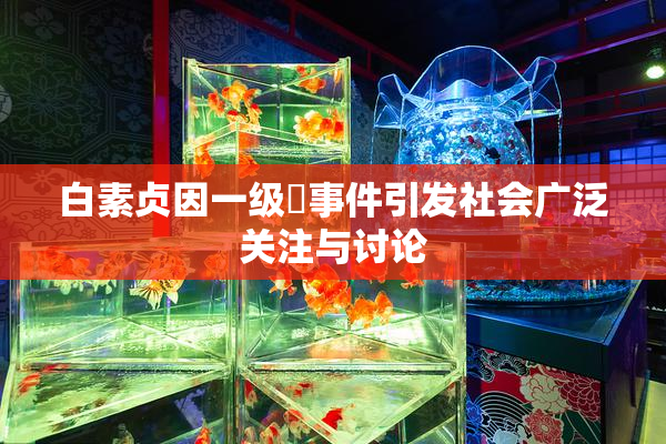 白素贞因一级婬事件引发社会广泛关注与讨论