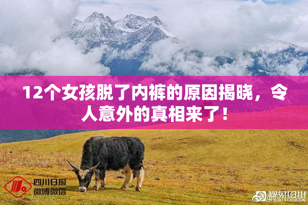 12个女孩脱了内裤的原因揭晓，令人意外的真相来了！