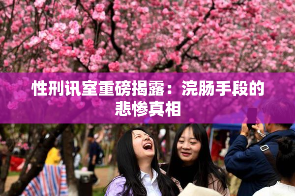 性刑讯室重磅揭露：浣肠手段的悲惨真相