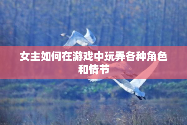 女主如何在游戏中玩弄各种角色和情节