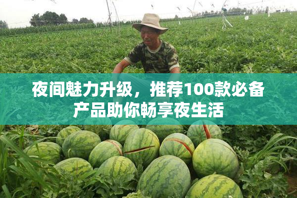 夜间魅力升级，推荐100款必备产品助你畅享夜生活