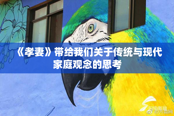 《孝妻》带给我们关于传统与现代家庭观念的思考