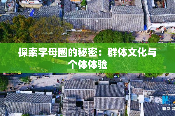探索字母圈的秘密：群体文化与个体体验
