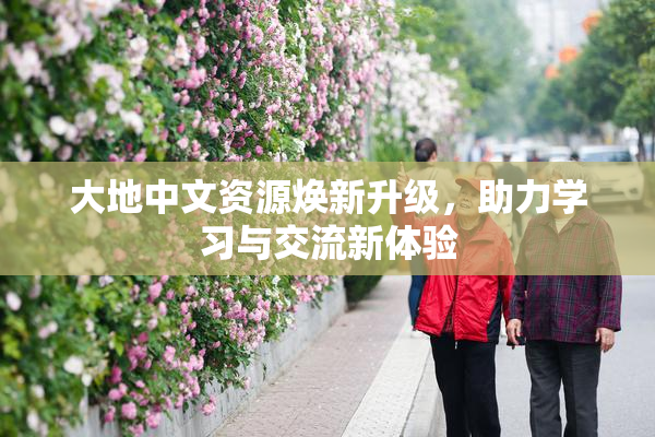 大地中文资源焕新升级，助力学习与交流新体验