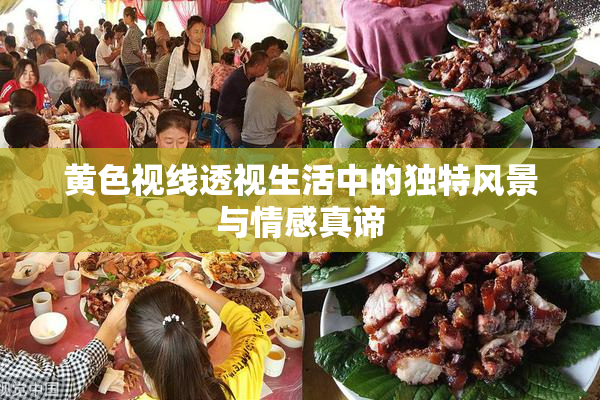 黄色视线透视生活中的独特风景与情感真谛