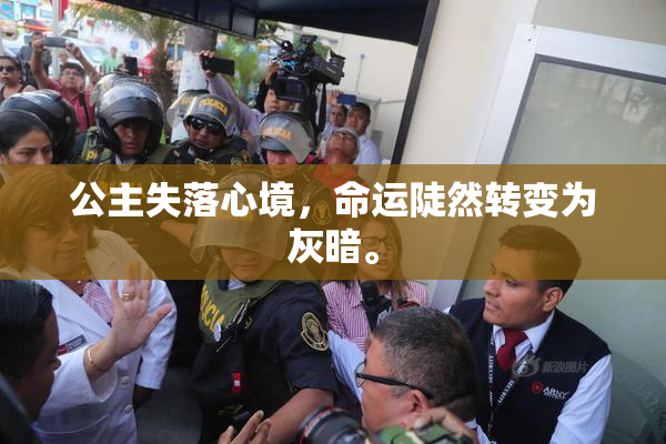 公主失落心境，命运陡然转变为灰暗。
