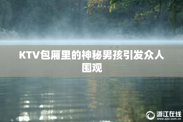 KTV包厢里的神秘男孩引发众人围观