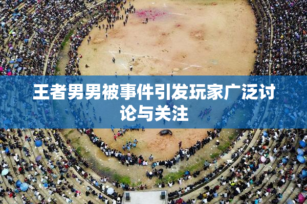 王者男男被事件引发玩家广泛讨论与关注