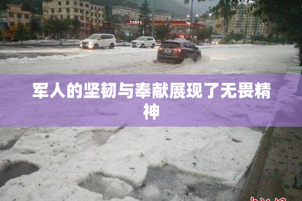 军人的坚韧与奉献展现了无畏精神