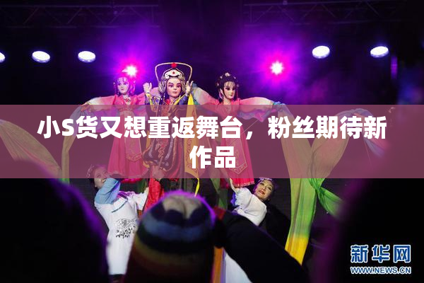 小S货又想重返舞台，粉丝期待新作品