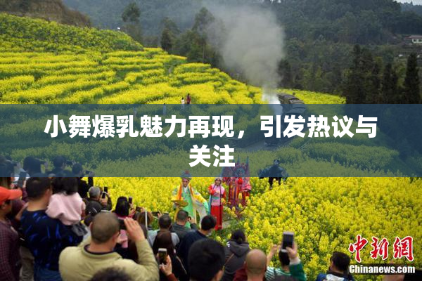 小舞爆乳魅力再现，引发热议与关注