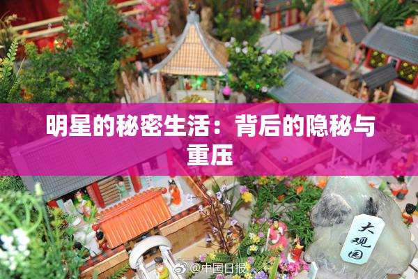 明星的秘密生活：背后的隐秘与重压
