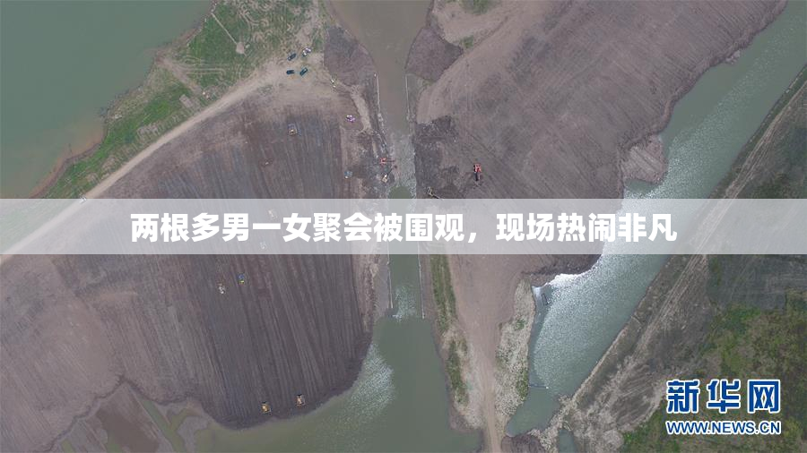 两根多男一女聚会被围观，现场热闹非凡