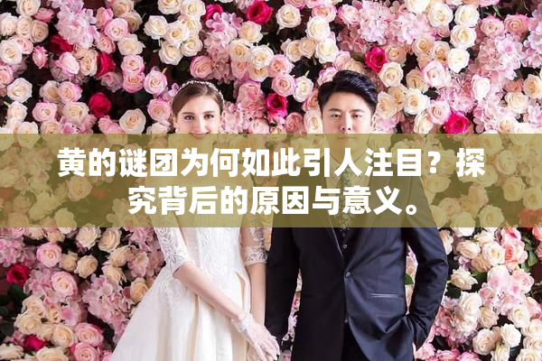 黄的谜团为何如此引人注目？探究背后的原因与意义。