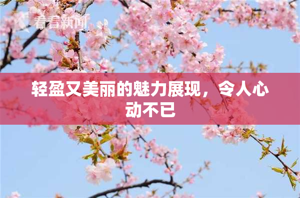 轻盈又美丽的魅力展现，令人心动不已